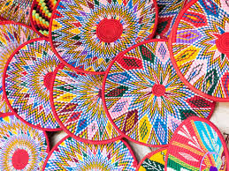 Äthiopische gewebte Körbe – Handarbeit mit Stil